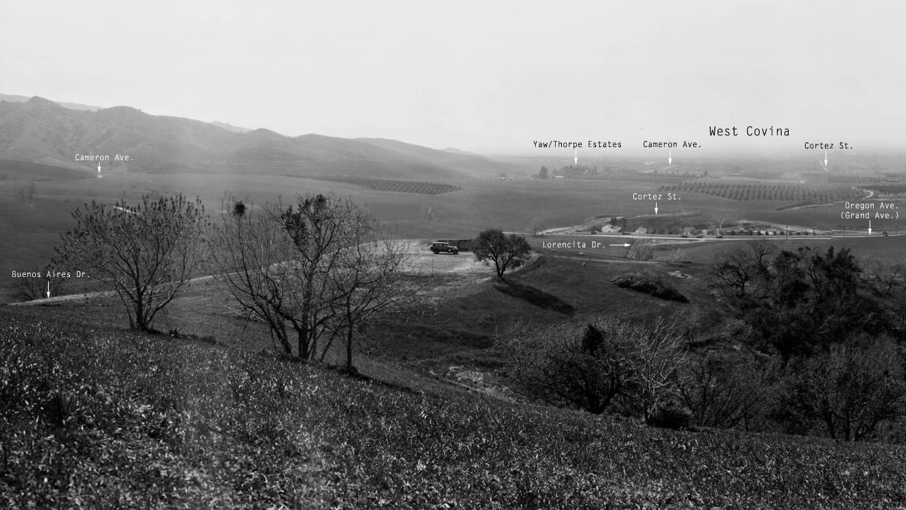 Covina Past: Covina Valley Panorama, 1926